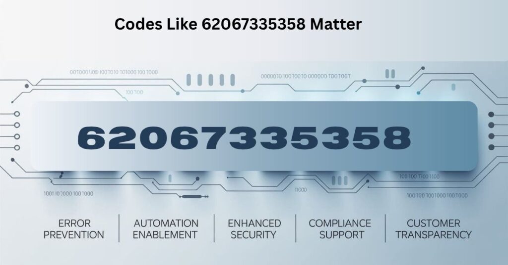 Why Do Codes Like 62067335358 Matter More Than Ever